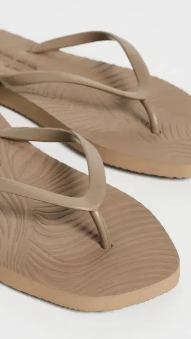 SLEEPERS Tapered Flip Flops Sand | Thumbnail 6