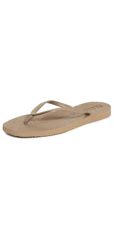 SLEEPERS Tapered Flip Flops Sand | Thumbnail 1