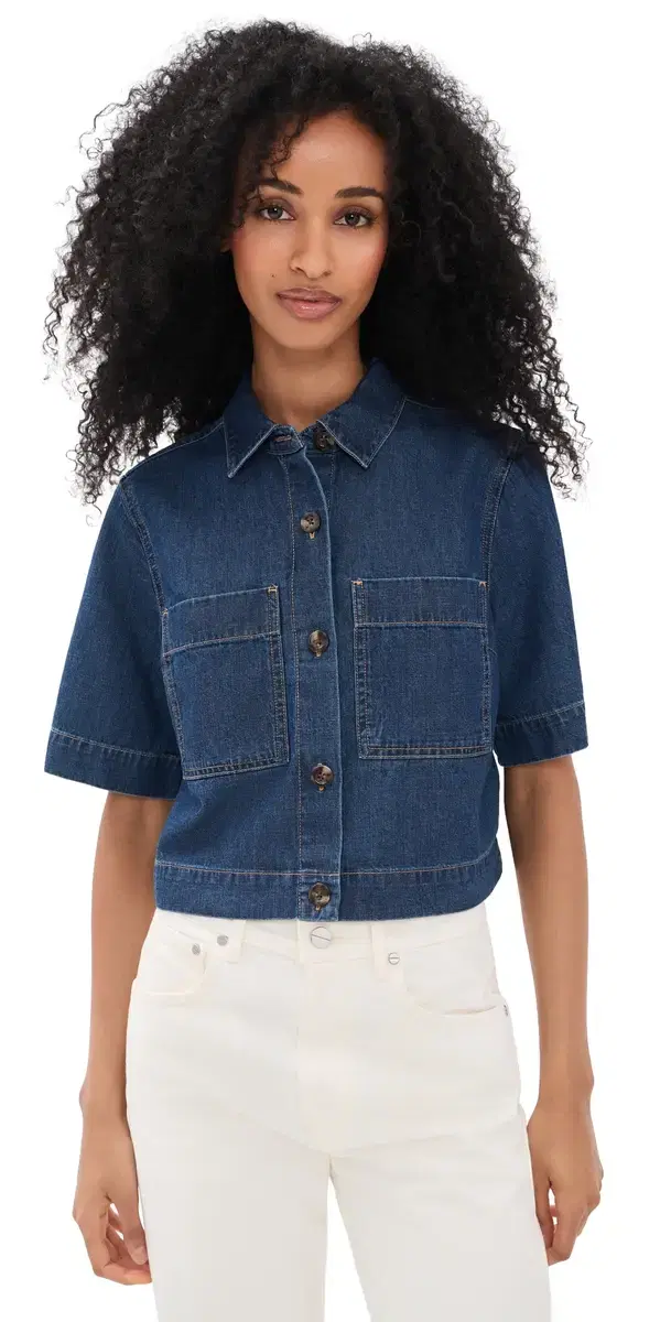 Spruce Button Down Shirt Starry Night