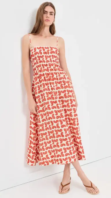 Staud Ayla Linen Dress | Thumbnail 2