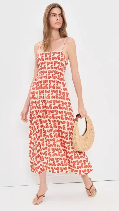 Staud Ayla Linen Dress | Thumbnail 5