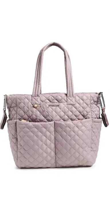 MZ Wallace Metro Quilted Diaper Tote Bag Quail One Size | Thumbnail 1