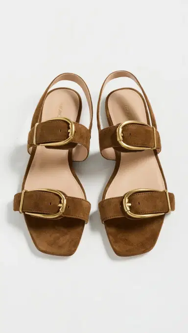 Veronica Beard Maglio Sandals Chestnut 6 | Thumbnail 5