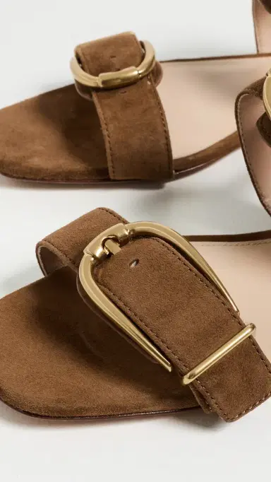 Veronica Beard Maglio Sandals Chestnut 6 | Thumbnail 6