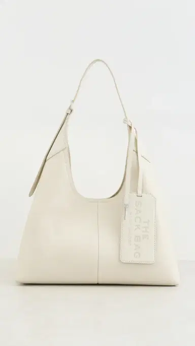 Marc Jacobs The Belted Sack Bag Cloud White One Size | Thumbnail 2