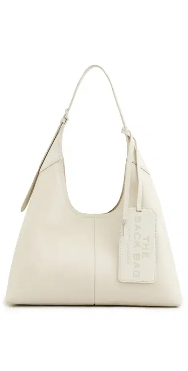 Marc Jacobs The Belted Sack Bag Cloud White One Size | Thumbnail 1