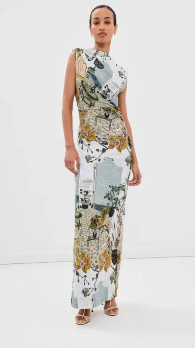 Isla & White Cecile Dress Belvedere M | Thumbnail 2 Isla & White Cecile Dress Belvedere M | Thumbnail 2