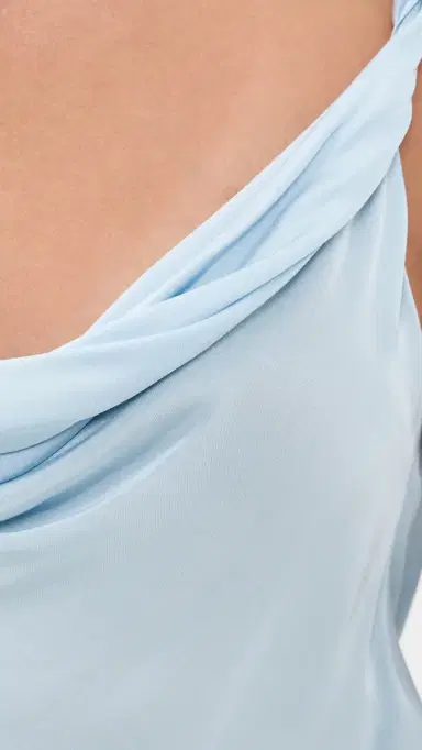 Alice + Olivia Monique Twist Strap Cowl Neck Tank | Thumbnail 6