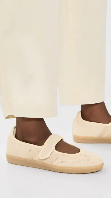 Adidas Samba Jane Shoes Sand Strata/Gold Metallic 7 | Thumbnail 3