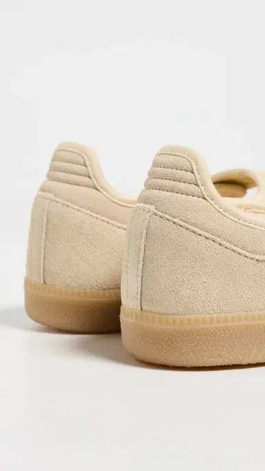 Adidas Samba Jane Shoes Sand Strata/Gold Metallic 7 | Thumbnail 4