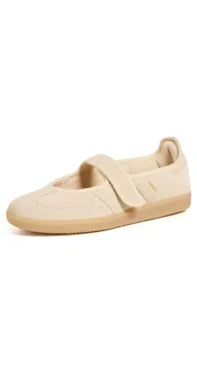 Adidas Samba Jane Shoes Sand Strata/Gold Metallic 7 | Thumbnail 1