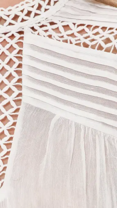 Isabel Marant Étoile Parina Top White | Thumbnail 6 Isabel Marant Étoile Parina Top White | Thumbnail 6