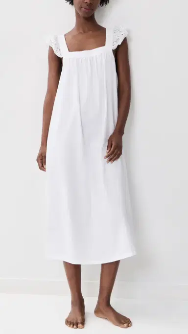 Petite Plume Clara Nightgown White | Thumbnail 2