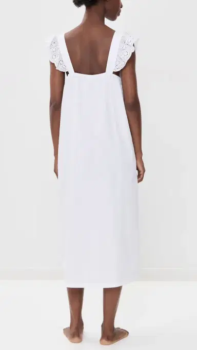 Petite Plume Clara Nightgown White | Thumbnail 3
