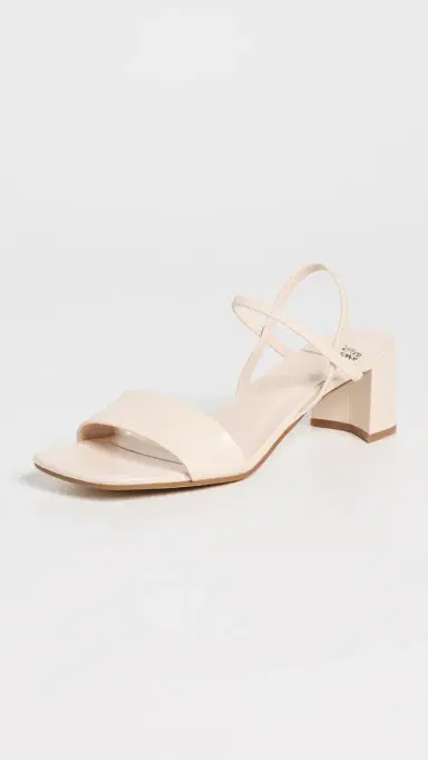 Jeffrey Campbell Adapt Block Heel Sandals Cream 6 | Thumbnail 2