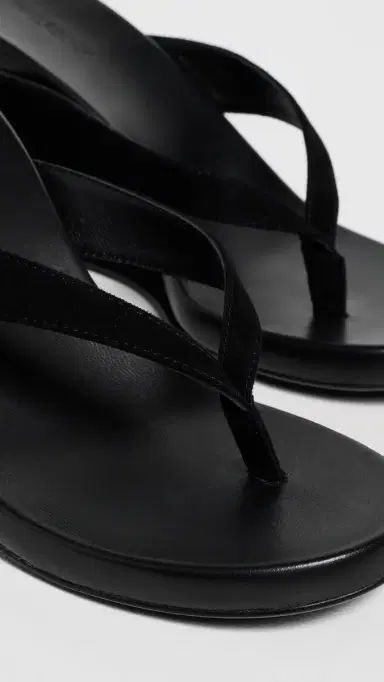 Tony Bianco Avanti Wedge Sandals Black Suede 8 | Thumbnail 6