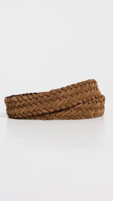 Anderson's Suede Woven Belt Tan M3 34 | Thumbnail 3 Anderson's Suede Woven Belt Tan M3 34 | Thumbnail 3