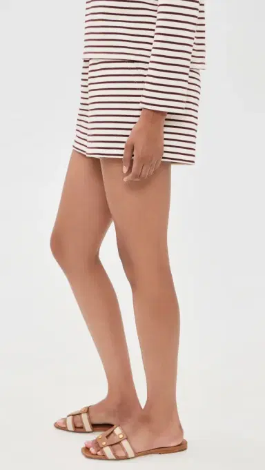 Veronica Beard Jean Brighton Shorts Dove/Raisin S | Thumbnail 4