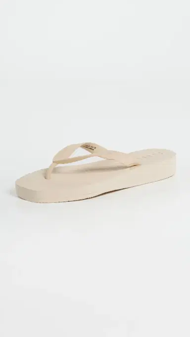 SLEEPERS Platform Flip Flops Eggnog 36 | Thumbnail 2
