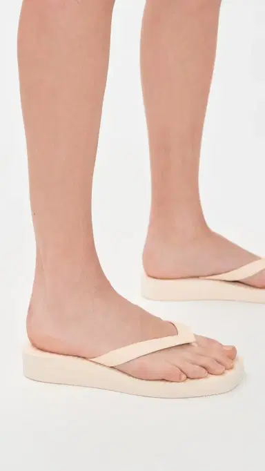 SLEEPERS Platform Flip Flops Eggnog 36 | Thumbnail 3