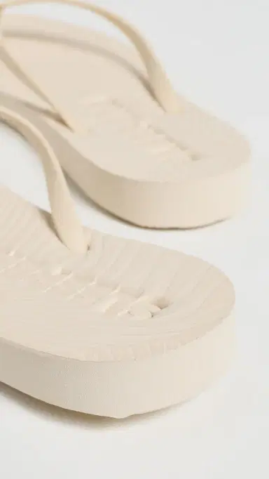SLEEPERS Platform Flip Flops Eggnog 36 | Thumbnail 4