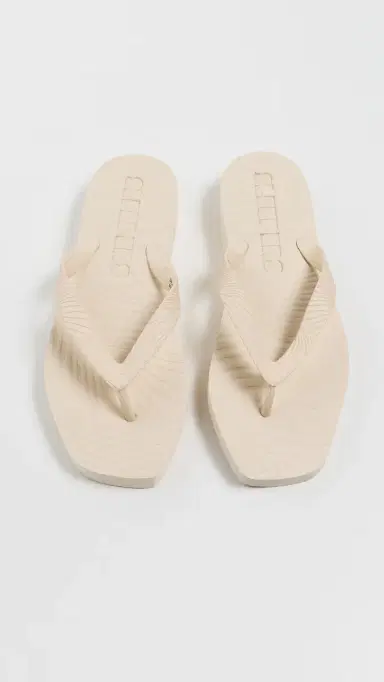 SLEEPERS Platform Flip Flops Eggnog 36 | Thumbnail 5