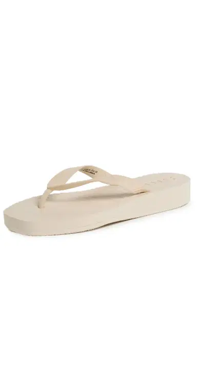 SLEEPERS Platform Flip Flops Eggnog 36 | Thumbnail 1