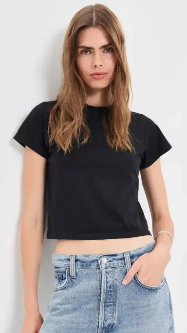 RENGGLI Crop Tee Ink M | Thumbnail 2 RENGGLI Crop Tee Ink M | Thumbnail 2