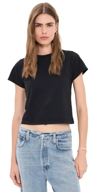 RENGGLI Crop Tee Ink M | Thumbnail 1 RENGGLI Crop Tee Ink M | Thumbnail 1