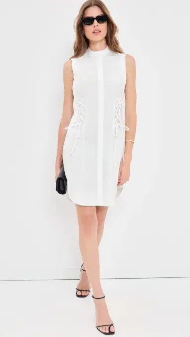 Hevron Thea Dress Cloud | Thumbnail 5 Hevron Thea Dress Cloud | Thumbnail 5