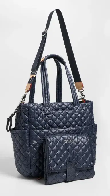 MZ Wallace Metro Quilted Diaper Tote Bag Dawn One Size | Thumbnail 4