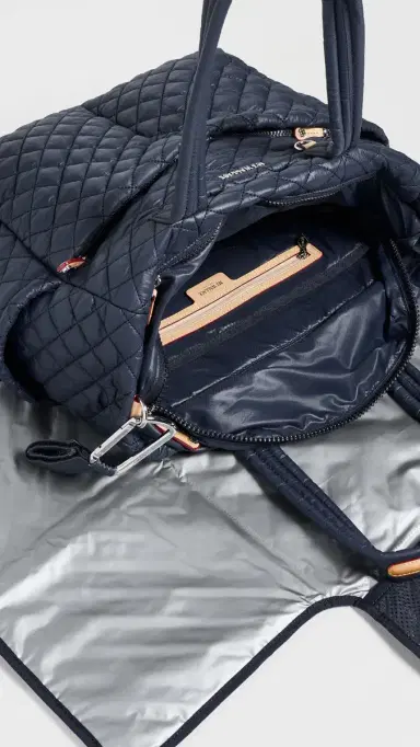 MZ Wallace Metro Quilted Diaper Tote Bag Dawn One Size | Thumbnail 6