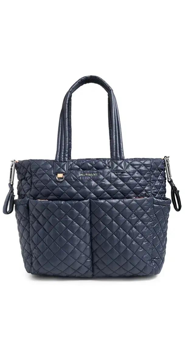 MZ Wallace Metro Quilted Diaper Tote Bag Dawn One Size