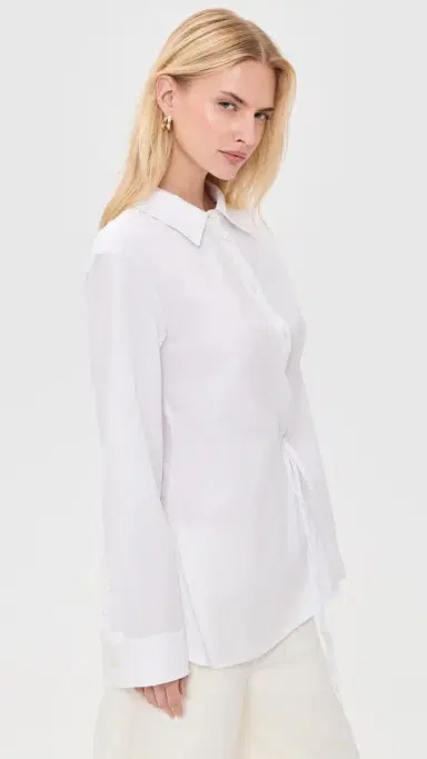DL1961 Agnes Wrap hirt Cloud | Thumbnail 4 DL1961 Agnes Wrap hirt Cloud | Thumbnail 4