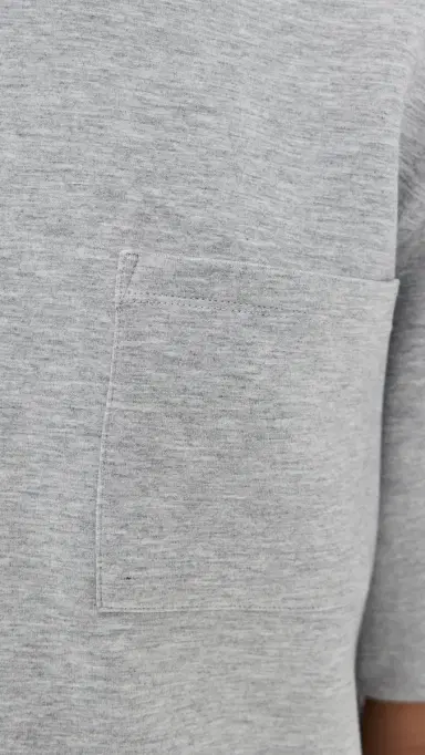 LE BOP Caroline Tee Heather Grey L | Thumbnail 6 LE BOP Caroline Tee Heather Grey L | Thumbnail 6