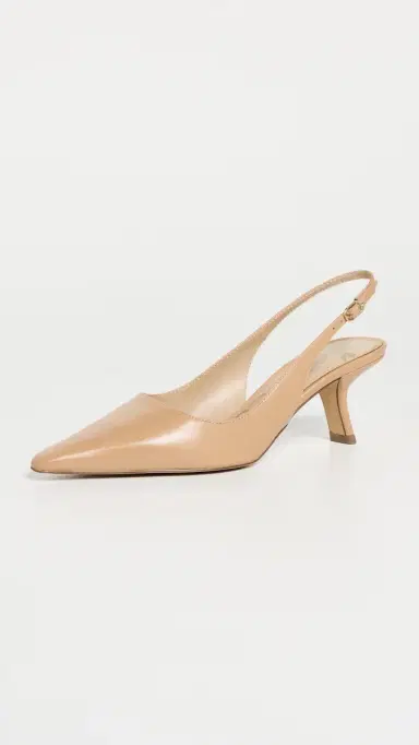 Sam Edelman Bianka Slingback Heels French Sand 9 | Thumbnail 2