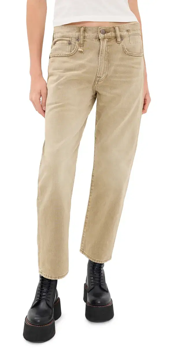 R13 BF Jeans Ash Khaki