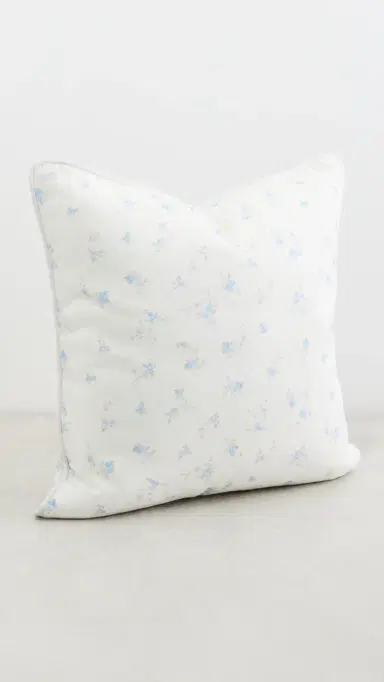LoveShackFancy Outdoor Pillow Ocean Stripe One Size | Thumbnail 3