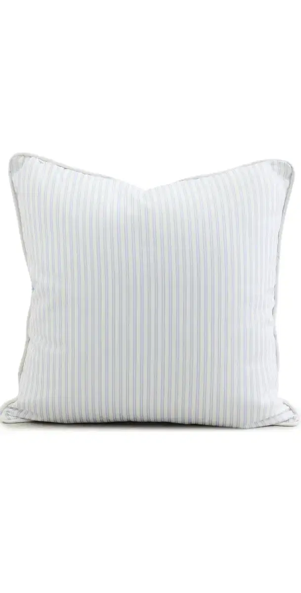 LoveShackFancy Outdoor Pillow Ocean Stripe One Size