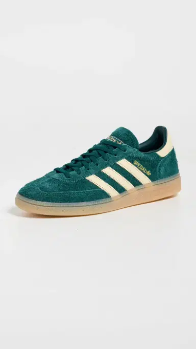 Adidas Handball Spezial Sneakers Rich Green/Warm Vanilla/Gold 6 | Thumbnail 2