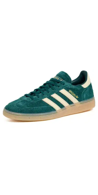 Adidas Handball Spezial Sneakers Rich Green/Warm Vanilla/Gold 6 | Thumbnail 1