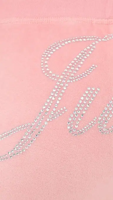 Sporty & Rich Juicy cript Velour Sweatpants Rose | Thumbnail 6 Sporty & Rich Juicy cript Velour Sweatpants Rose | Thumbnail 6