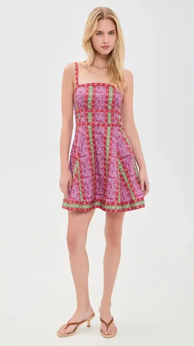 Hill House Home The argot Mini Dress Etched Floral Stripe | Thumbnail 5 Hill House Home The argot Mini Dress Etched Floral Stripe | Thumbnail 5