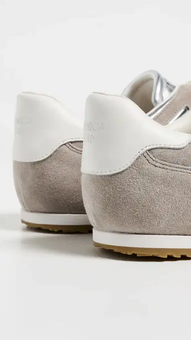 Veronica Beard Natalia Sneakers Silver/Grey 5 | Thumbnail 4 Veronica Beard Natalia Sneakers Silver/Grey 5 | Thumbnail 4
