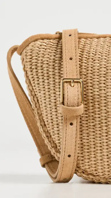 MANSUR GAVRIEL Moon Sling Crossbody Bag Natural One Size | Thumbnail 5
