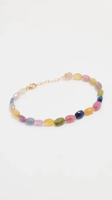 JIA JIA 14k Large Rainbow Sapphire Candy Bracelet | Thumbnail 2