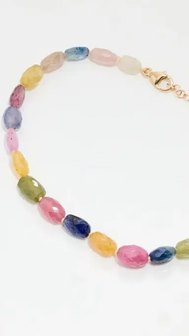 JIA JIA 14k Large Rainbow Sapphire Candy Bracelet | Thumbnail 4
