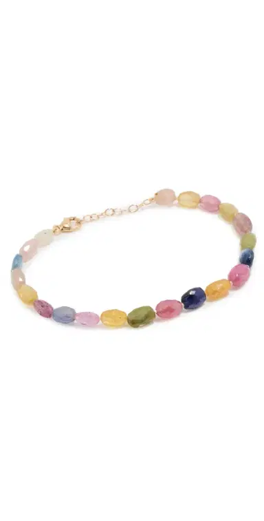 JIA JIA 14k Large Rainbow Sapphire Candy Bracelet | Thumbnail 1