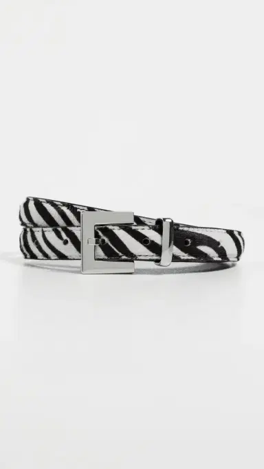 ANINE BING Nicola Belt Zebra | Thumbnail 2 ANINE BING Nicola Belt Zebra | Thumbnail 2
