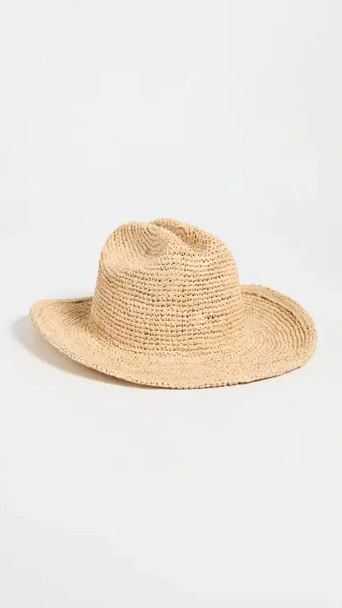 Lack of color Raffia Cowboy Hat Natural M | Thumbnail 2 Lack of color Raffia Cowboy Hat Natural M | Thumbnail 2